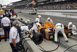 Business growth like Indy 500